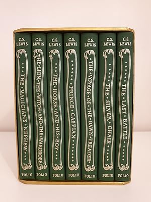 Image du vendeur pour The Chronicles of Narnia, C S Lewis, [7-volume boxed set], fourth printing 1999 mis en vente par Berrishill Books