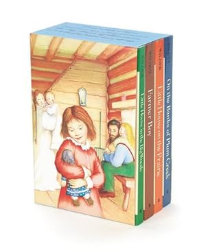 Seller image for Little House 4-Book Box Set: Little House in the Big Woods, Farmer Boy, Little House on the Prairie, On the Banks of Plum Creek by Wilder, Laura Ingalls [Paperback ] for sale by booksXpress
