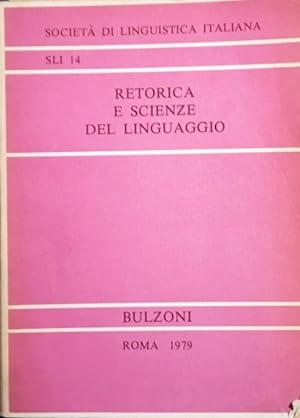 Bild des Verkufers fr Retorica e scienze del linguaggio zum Verkauf von librisaggi