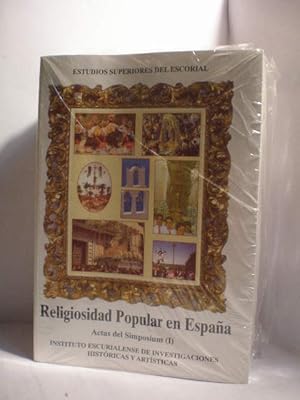 Religiosidad popular en España. Actas del Simposium ( 2 volúmenes)