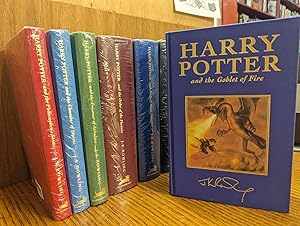 Harry Potter Deluxe Bloomsbury Complete Seven Volume Set