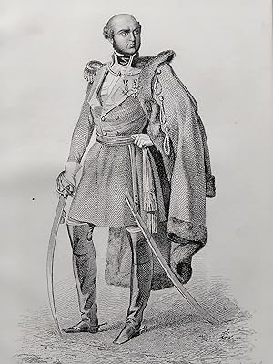 Image du vendeur pour JOZEF BEM GRAVURE 1849 REVOLUTION 1848 SECONDE REPUBLIQUE FRANCE R4328 mis en vente par Librairie RAIMOND
