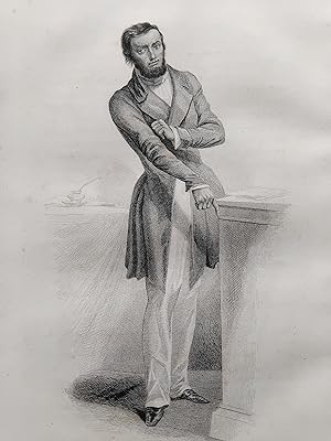 Image du vendeur pour JULES FAVREL GRAVURE 1849 REVOLUTION 1848 SECONDE REPUBLIQUE FRANCE R4346 mis en vente par Librairie RAIMOND