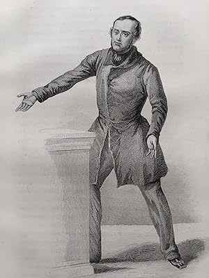 Image du vendeur pour MATHIEU DE LA DROME GRAVURE 1849 REVOLUTION 1848 SECONDE REPUBLIQUE FRANCE R4345 mis en vente par Librairie RAIMOND