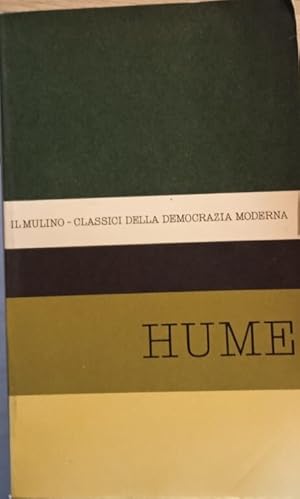 Image du vendeur pour Antologia degli scritti politici di David Hume mis en vente par librisaggi