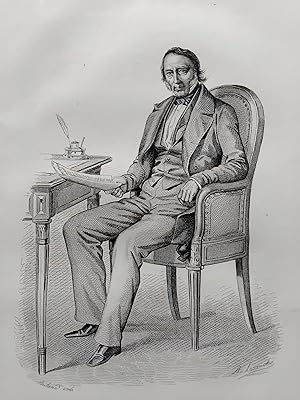 Image du vendeur pour LAHAYE DE CORMENIN GRAVURE 1849 REVOLUTION 1848 SECONDE REPUBLIQUE FRANCE R4333 mis en vente par Librairie RAIMOND