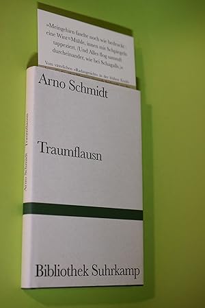Seller image for Traumflausn. Arno Schmidt. Ges. und mit einem Nachw. vers. von Bernd Rauschenbach / Bibliothek Suhrkamp ; Bd. 1432 for sale by Antiquariat Biebusch