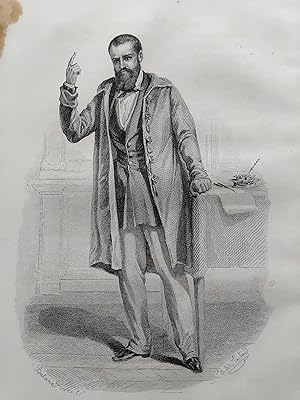 Image du vendeur pour DE FLOTTE GRAVURE 1849 REVOLUTION 1848 SECONDE REPUBLIQUE FRANCE R4342 mis en vente par Librairie RAIMOND