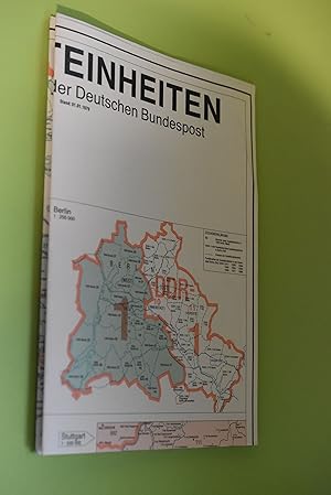 Postleiteinheiten. hrsg. von d. Dt. Bundespost