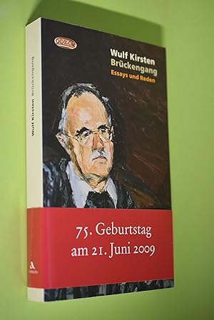 Bild des Verkufers fr Brckengang : Essays und Reden. Odeon ; Bd. 25 zum Verkauf von Antiquariat Biebusch