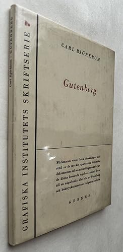 Imagen del vendedor de Gutenberg a la venta por BIBLIOPE by Calvello Books