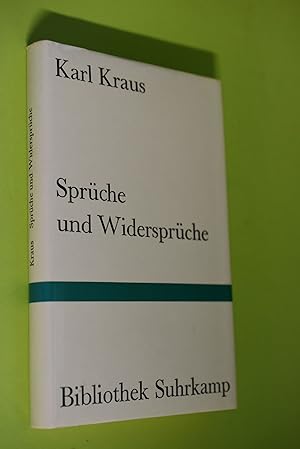 Sprüche und Widersprüche. Bibliothek Suhrkamp ; Bd. 141