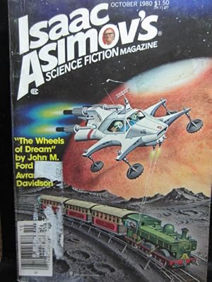 Bild des Verkufers fr ISAAC ASIMOV'S SCIENCE FICTION - Oct, 1980 zum Verkauf von The Book Abyss