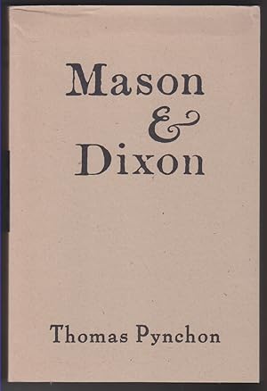 Seller image for Mason & Dixon for sale by Beasley Books, ABAA, ILAB, MWABA