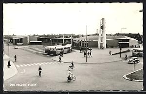 Ansichtskarte Den Helder, Station, Bahnhof