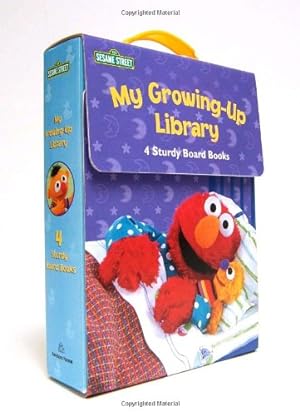 Immagine del venditore per My Growing-Up Library: Sesame Street Board Books- Too Big for Diapers / Big Enough for a Bed / Too Big for Bottles / Big Enough for a Bike by McMahon, Kara, Jordan, Apple [Board book ] venduto da booksXpress