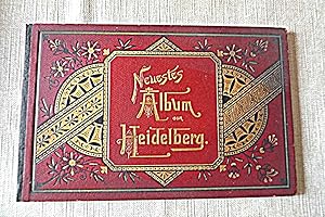 Neuestes Album von Heidelberg von ca. 1910 Leporello 13 Abbildungen