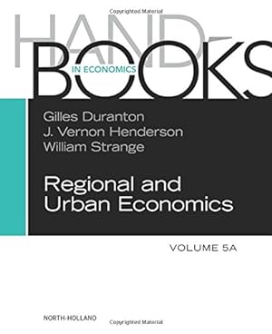 Bild des Verkufers fr Handbook of Regional and Urban Economics, Volume 5A [Hardcover ] zum Verkauf von booksXpress