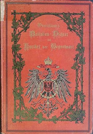 Bild des Verkufers fr Deutschland's Balladen-Dichter und Lyriker der Gegenwart. Ein Hlfsbuch zur Wissenschaft der neuesten Literatur. Mit den Lebensabrissen und Charakteristiken der Dichter, auch einer Auswahl des Schnsten und Eigentumlichsten aus ihren Werken. zum Verkauf von books4less (Versandantiquariat Petra Gros GmbH & Co. KG)