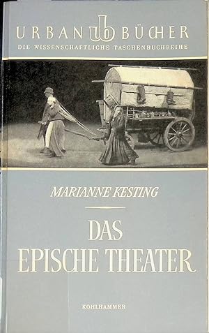 Bild des Verkufers fr Das epische Theater. UB Urban-Taschenbuch (Nr. 36) zum Verkauf von books4less (Versandantiquariat Petra Gros GmbH & Co. KG)