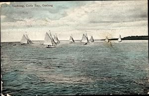 Ansichtskarte / Postkarte Geelong Victoria Australien, Segeljachten