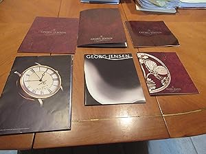 Seven Georg Jensen Retail Brochures Circa 1994-2000