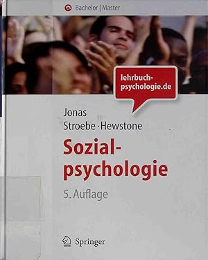 Bild des Verkufers fr Sozialpsychologie : eine Einfhrung ; mit 17 Tabellen. Springer-Lehrbuch zum Verkauf von books4less (Versandantiquariat Petra Gros GmbH & Co. KG)