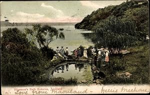 Ansichtskarte / Postkarte Auckland Neuseeland, Hinemoas Bath Rotorua