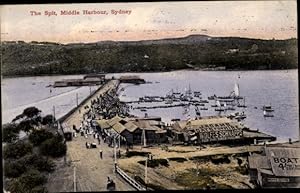 Ansichtskarte / Postkarte Sydney Australien, The Spit, Middle Harbour
