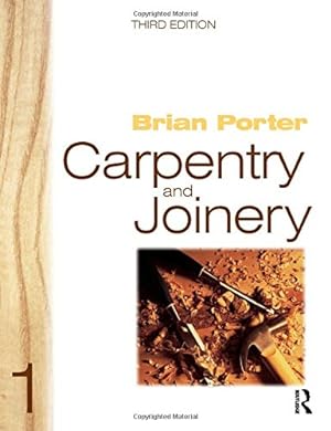 Seller image for Carpentry and Joinery 1, Third Edition by Porter LCG; FIOC; Cert Ed, Brian [Paperback ] for sale by booksXpress