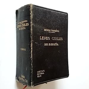 Bild des Verkufers fr Leyes civiles de Espaa zum Verkauf von MAUTALOS LIBRERA