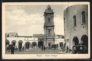 Ansichtskarte Tripoli, Piazza Orologio
