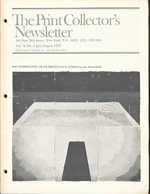 Bild des Verkufers fr The Print Collector's Newsletter. Vol. X. No. 3, July-August 1979. zum Verkauf von Fundus-Online GbR Borkert Schwarz Zerfa
