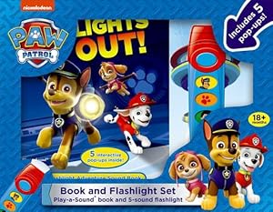 Seller image for Nickelodeon PAW Patrol Chase, Marshall, Skye and More! - Light the Way! Pop-up Board Book and Sound Flashlight Toy Set - PI Kids (Play-A-Sound) by Editors of Phoenix International Publications [Board book ] for sale by booksXpress