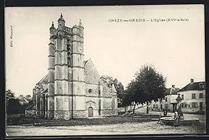 Carte postale Chezy-en-Orxois, L`Eglise
