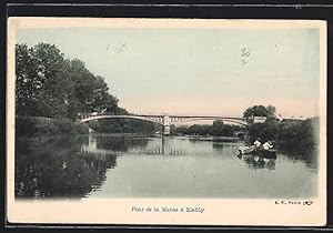 Carte postale Esbly, Pont de la Marne