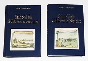 Image du vendeur pour Saint-Malo : 2000 ans d'histoire (2 volumes) mis en vente par Abraxas-libris