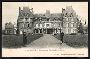 Carte postale La Neuve-Lyre, Château de La Chapelle, Côté Sud-Ouest