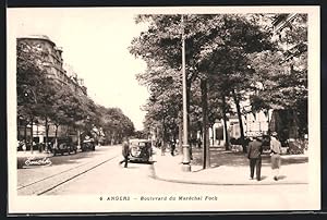 Carte postale Angers, Boulevard du Maréchal Foch