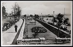 Torquay Devon Promenade Pier 1955 Postcard