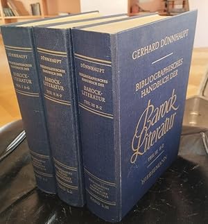 Bibliographisches Handbuch der Barockliteratur. 100 Personalbibliographien deutscher Autoren.