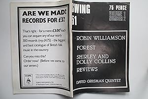 Seller image for Swing 51 a magazine of the folk revival. Volume 1 Number 2 Shirley and Dolly Collins interest for sale by Aucott & Thomas