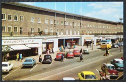 Loughton Essex Debden Woolworths Postcard