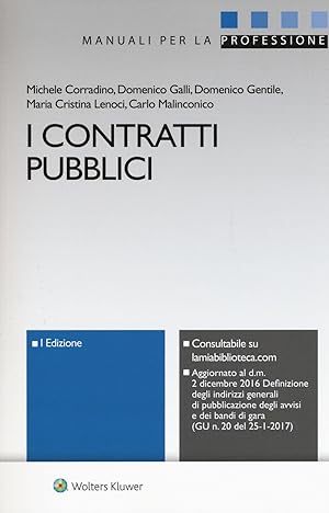 Seller image for Contratti Pubblici for sale by librisaggi