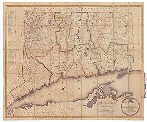 Connecticut, From Actual Survey, Made in 1811; By and under the Direction of, Moses Warren and Ge...