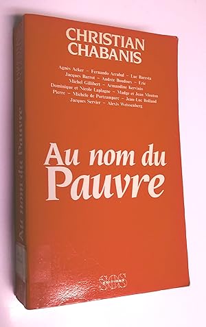 Seller image for Au nom du pauvre for sale by Livresse