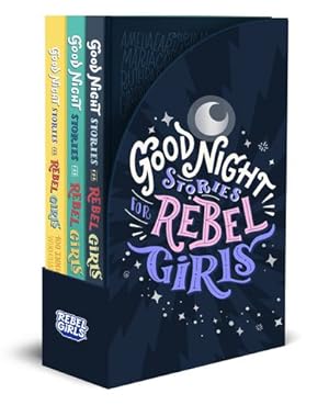 Bild des Verkufers fr Good Night Stories for Rebel Girls 3-Book Gift Set by Favilli, Elena, Cavallo, Francesca, Rebel Girls [Hardcover ] zum Verkauf von booksXpress