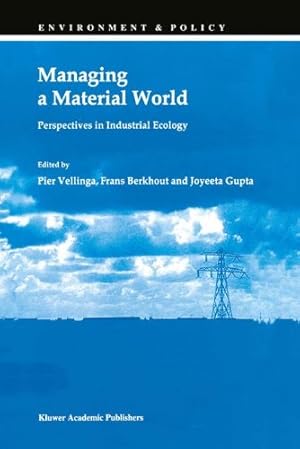 Seller image for Managing a Material World (Environment & Policy) [Hardcover ] for sale by booksXpress