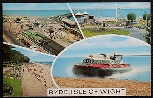 Ryde Hovercraft IOW Greenline Bus Postcard