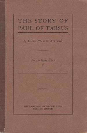 Bild des Verkufers fr The Story of Paul of Tarsus zum Verkauf von Kayleighbug Books, IOBA